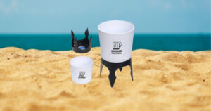 Beach drink holder, enjoy your vacation in beach