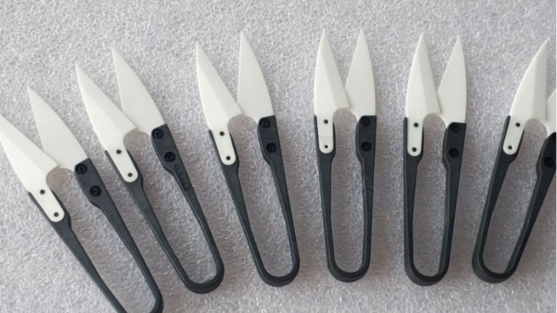 Black Ceramics fabric scissors blades